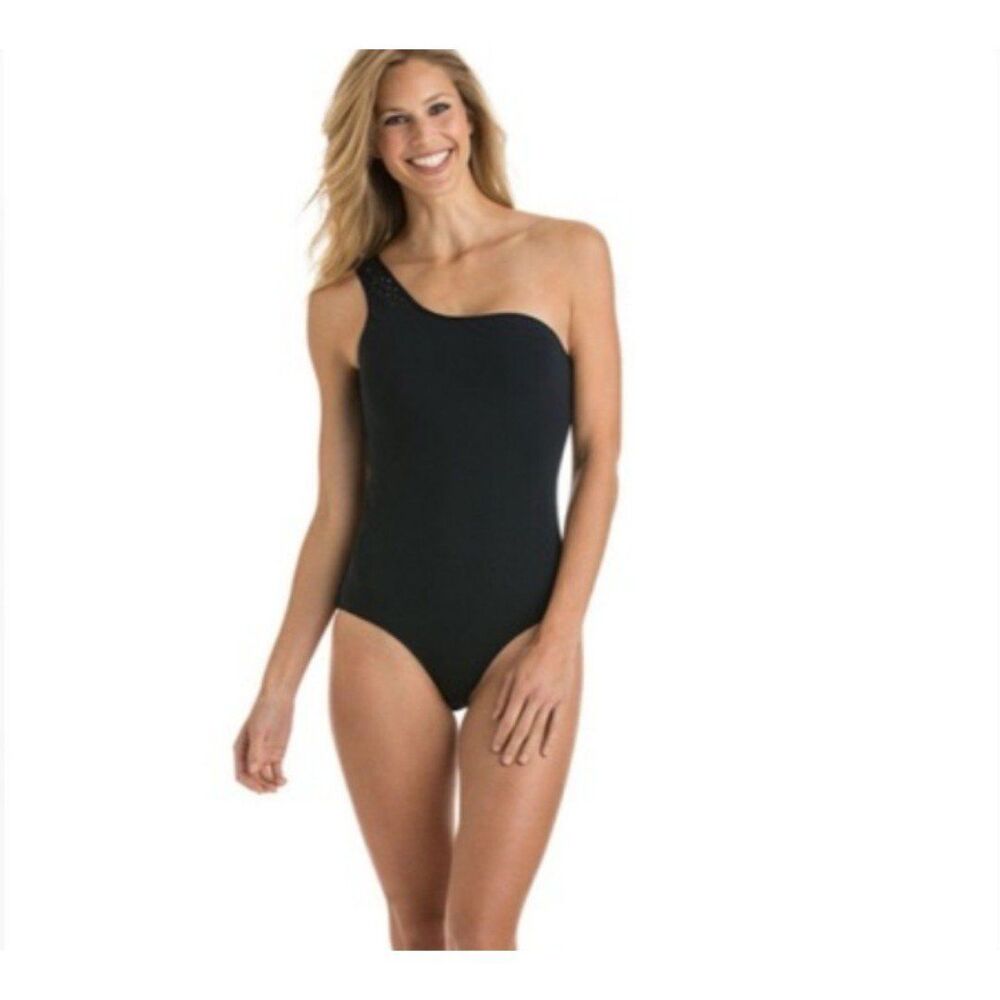 Black One Piece Swimsuit, Style 2M0526 XXS Vineyard Vines